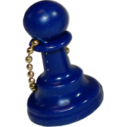 Schlüsselanhänger Blau