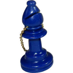 Schlüsselanhänger Blau