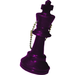 Schlüsselanhänger Violett