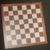 Holzschachbrett Mahagoni (Koordinaten)