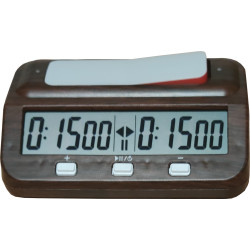Digitale Schachuhr Basic (Wooden Look)