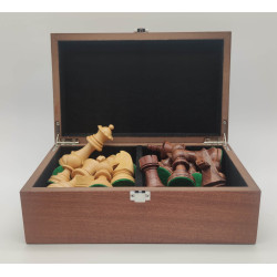 Premium Holzschachfiguren German Knight (inkl. Box)
