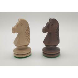 Holzschachfiguren in Box