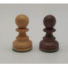Premium Holzschachset Mahagoni (Koordinaten) German Knight