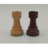 Premium Holzschachset Mahagoni (Koordinaten) German Knight