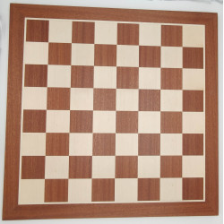 Premium Holzschachset Mahagoni German Knight